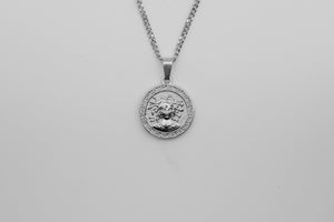 Medusa Pendant Necklace - Silver necklace Midnight City Jewellery 