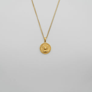 Medusa Pendant Necklace - Gold necklace Midnight City Jewellery 