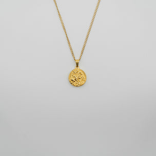 St George Pendant Necklace - Gold necklace Midnight City Jewellery 
