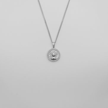 Medusa Pendant Necklace - Silver necklace Midnight City Jewellery 
