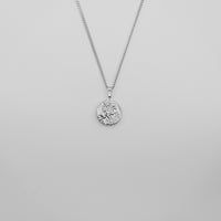 St George Pendant Necklace - Silver necklace Midnight City Jewellery 