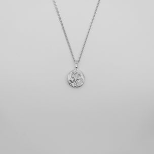 St George Pendant Necklace - Silver necklace Midnight City Jewellery 
