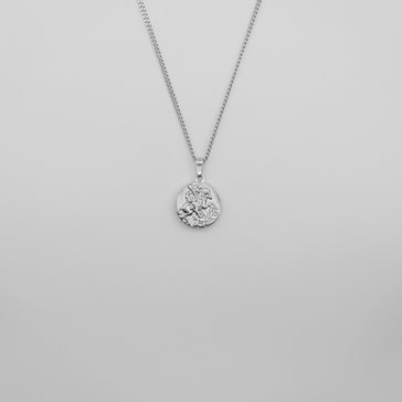 St George Pendant Necklace - Silver necklace Midnight City Jewellery 