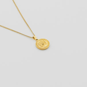 Medusa Pendant Necklace - Gold necklace Midnight City Jewellery 
