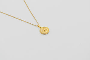 Medusa Pendant Necklace - Gold necklace Midnight City Jewellery 