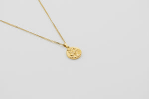 St George Pendant Necklace - Gold necklace Midnight City Jewellery 