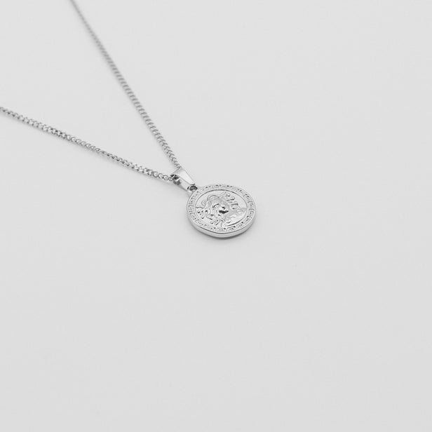 Medusa Pendant Necklace - Silver necklace Midnight City Jewellery 
