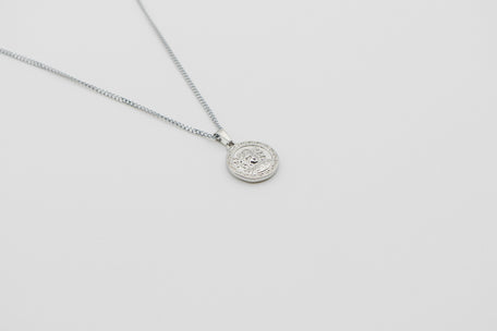 Medusa Pendant Necklace - Silver necklace Midnight City Jewellery 