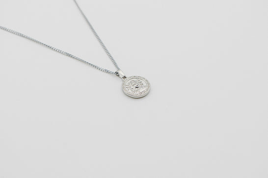 Medusa Pendant Necklace - Silver necklace Midnight City Jewellery 