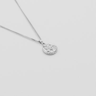 St George Pendant Necklace - Silver necklace Midnight City Jewellery 
