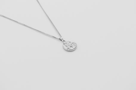 St George Pendant Necklace - Silver necklace Midnight City Jewellery 