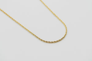 Rope Chain - Gold chain Midnight City Jewellery 