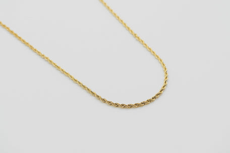 Rope Chain - Gold chain Midnight City Jewellery 