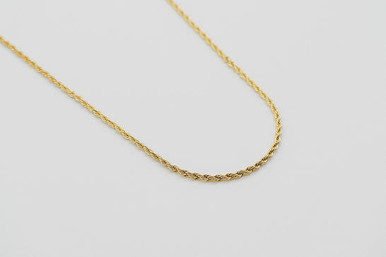 Rope Chain - Gold chain Midnight City Jewellery 