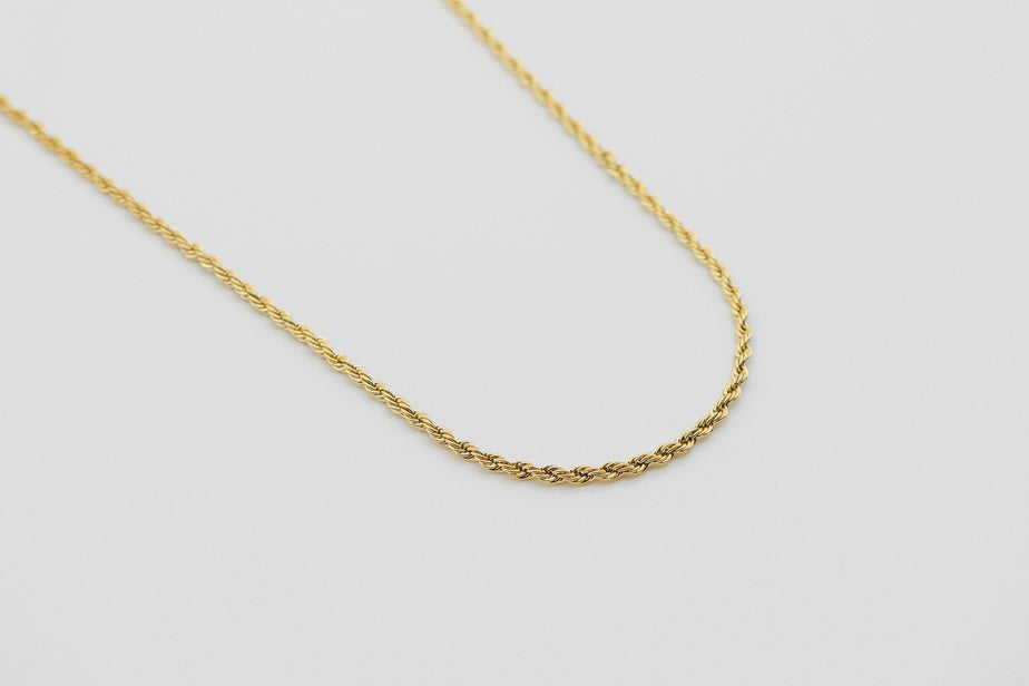 Rope Chain - Gold chain Midnight City Jewellery 