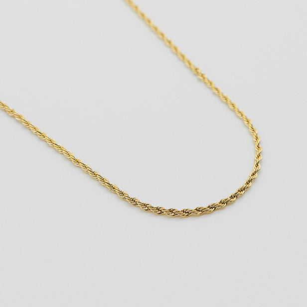 Rope Chain - Gold chain Midnight City Jewellery 