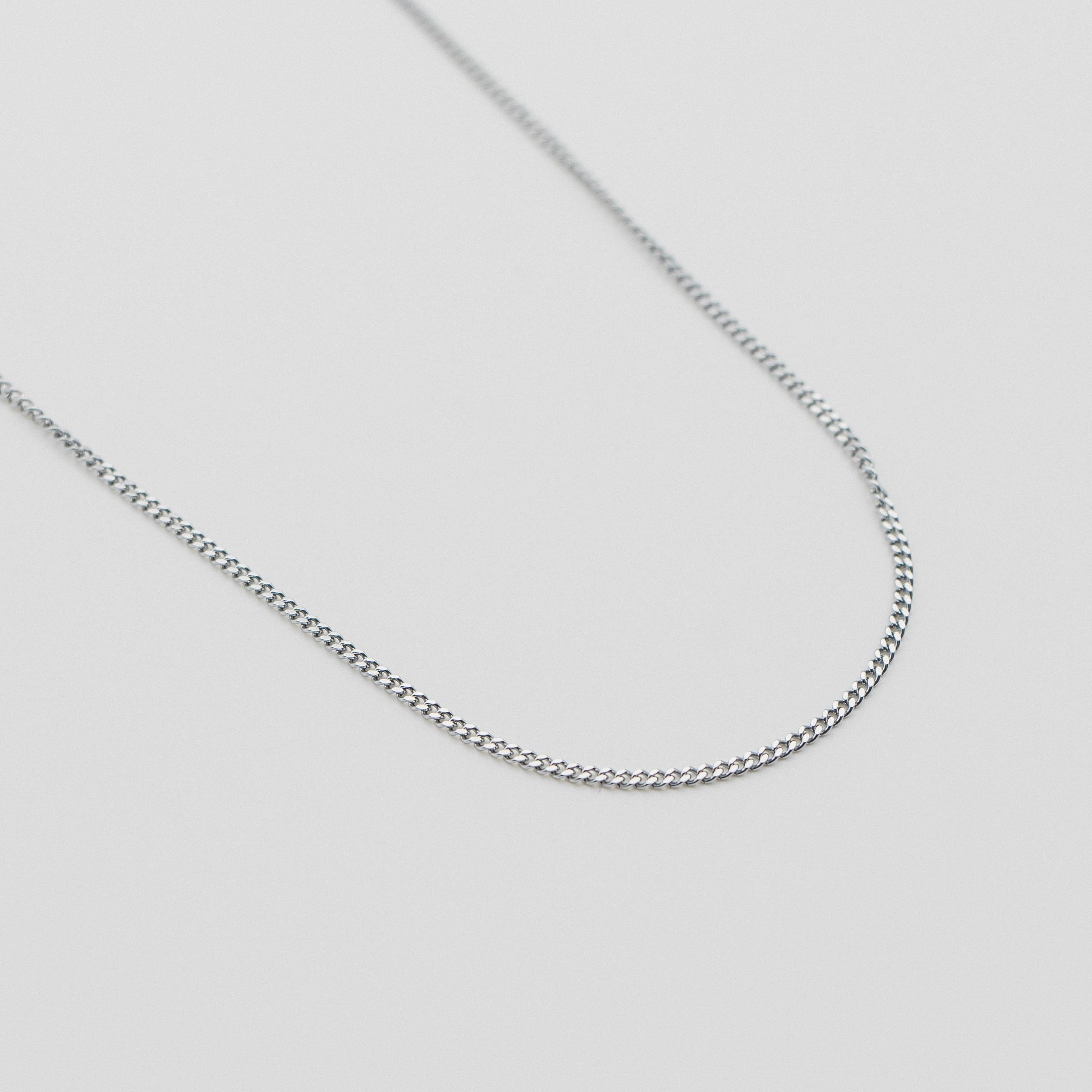 Curb Chain - Silver | Connell's Chain chain Midnight City Jewellery 