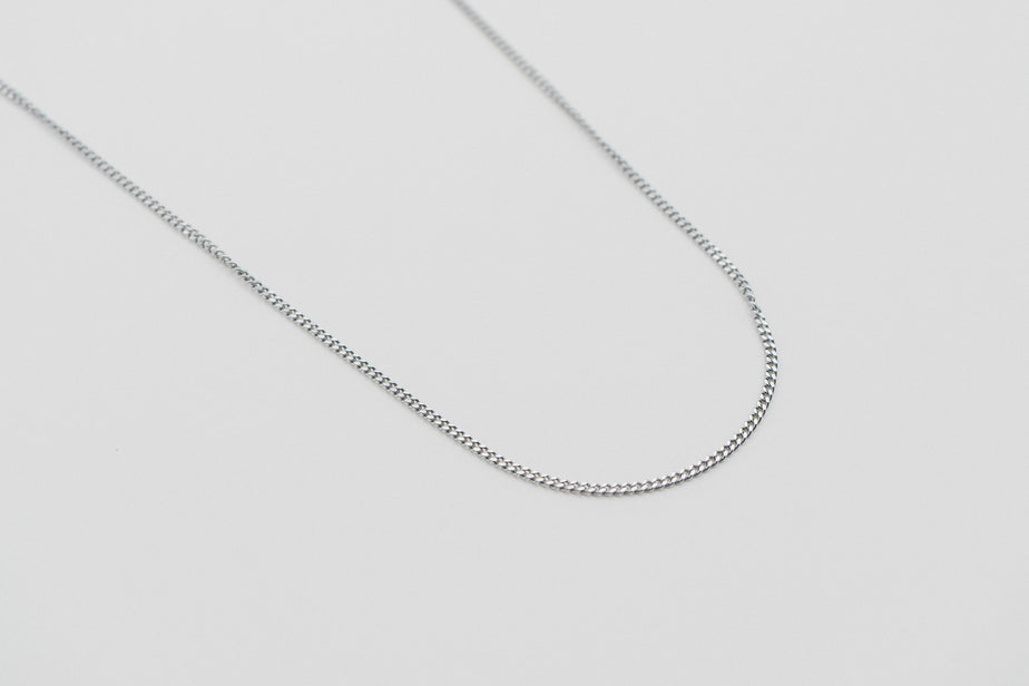 Curb Chain - Silver | Connell's Chain chain Midnight City Jewellery 