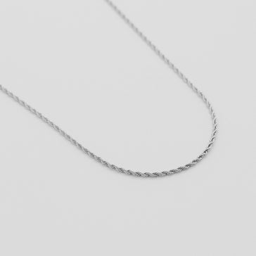 Rope Chain - Silver chain Midnight City Jewellery 