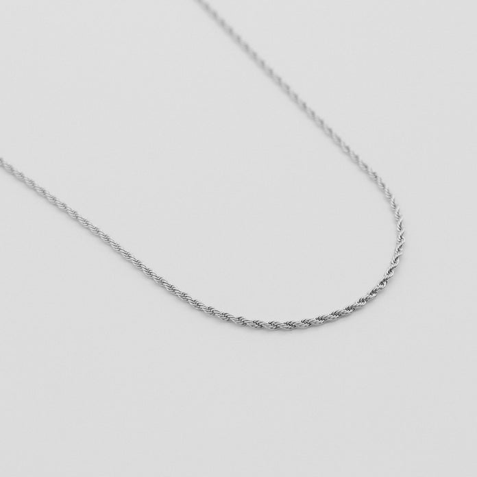 Rope Chain - Silver chain Midnight City Jewellery 