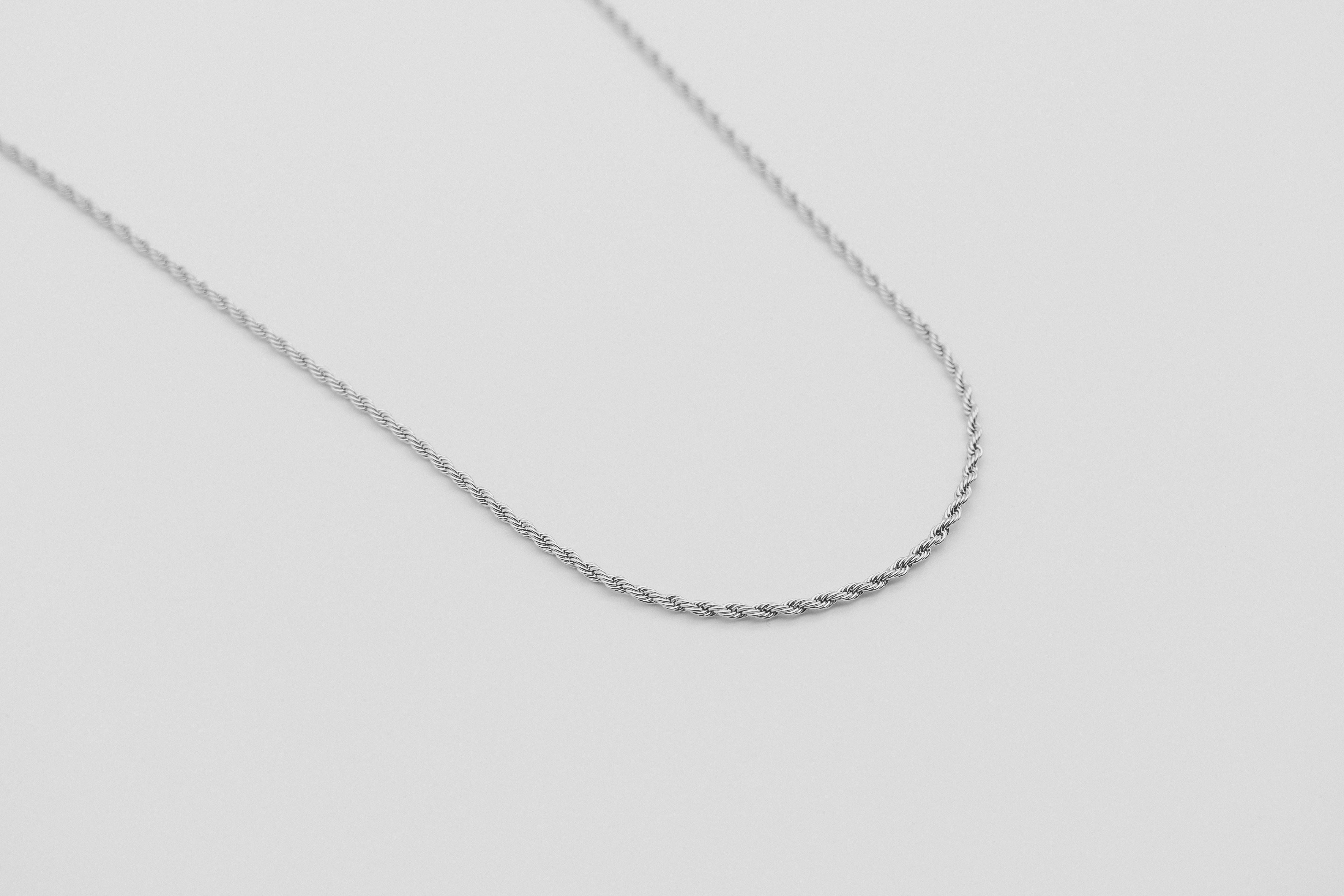 Rope Chain - Silver chain Midnight City Jewellery 