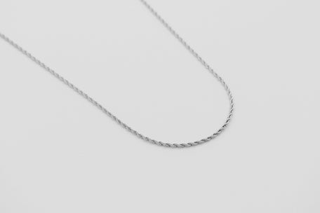 Rope Chain - Silver chain Midnight City Jewellery 