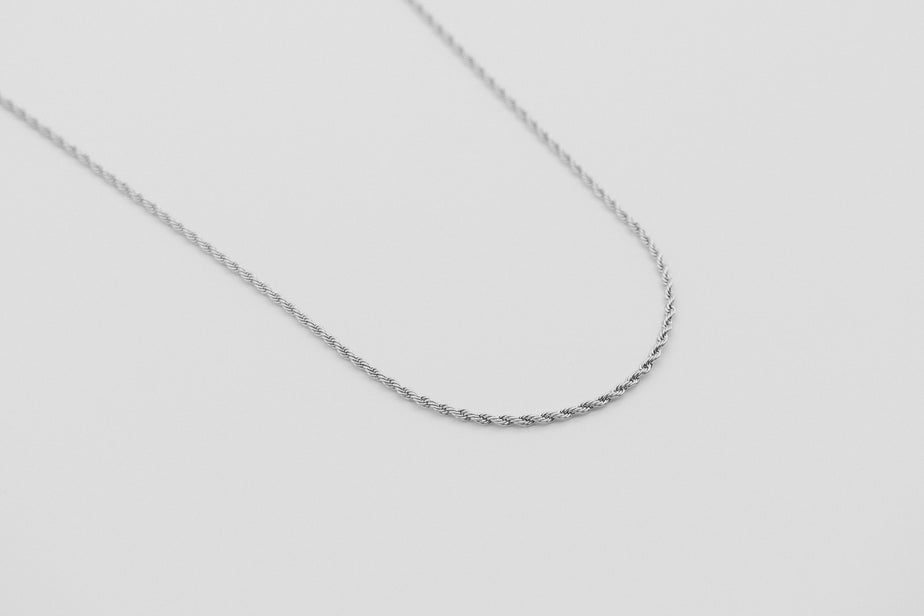 Rope Chain - Silver chain Midnight City Jewellery 