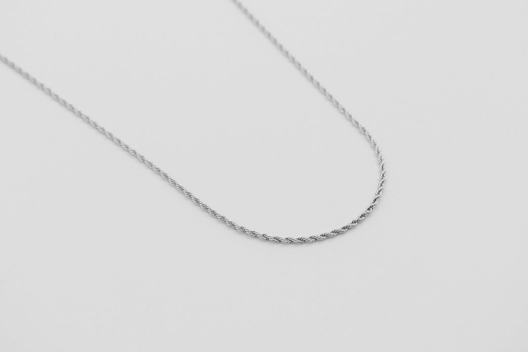 Rope Chain - Silver chain Midnight City Jewellery 