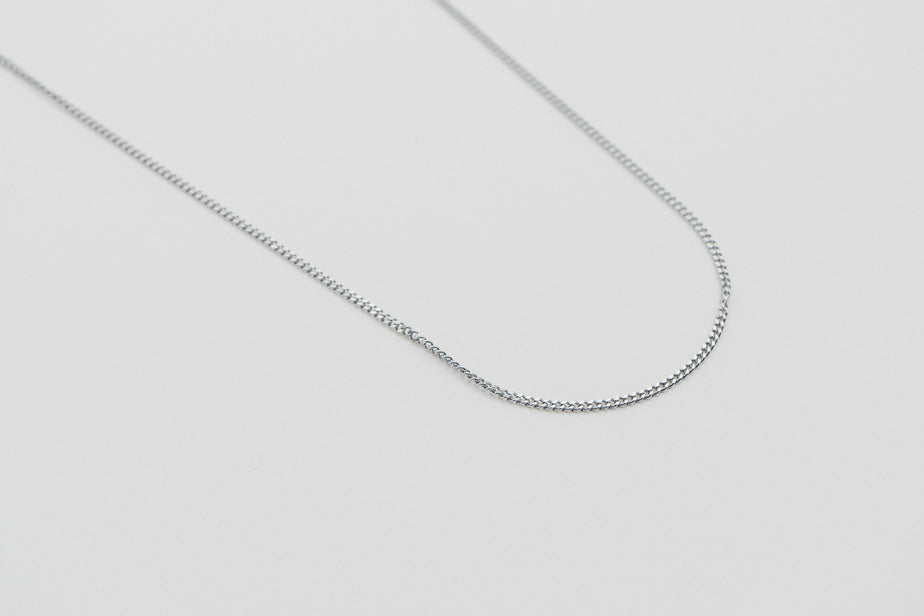 Curb Chain - Silver | Connell's Chain chain Midnight City Jewellery 