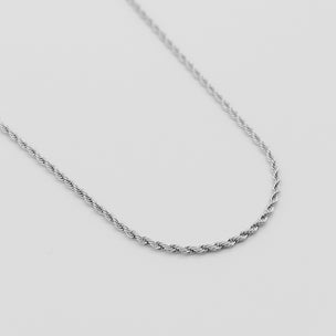 Rope Chain - Silver chain Midnight City Jewellery 