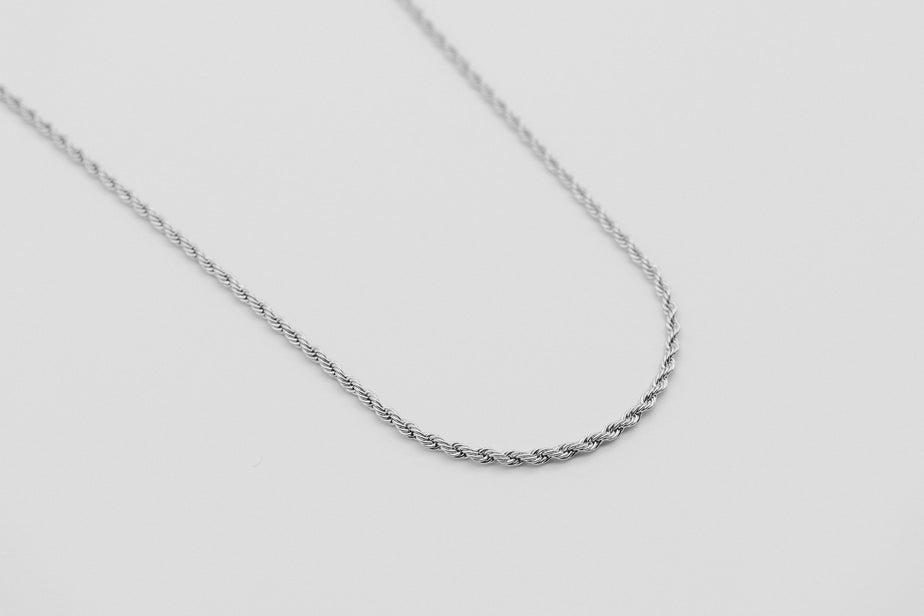 Rope Chain - Silver chain Midnight City Jewellery 