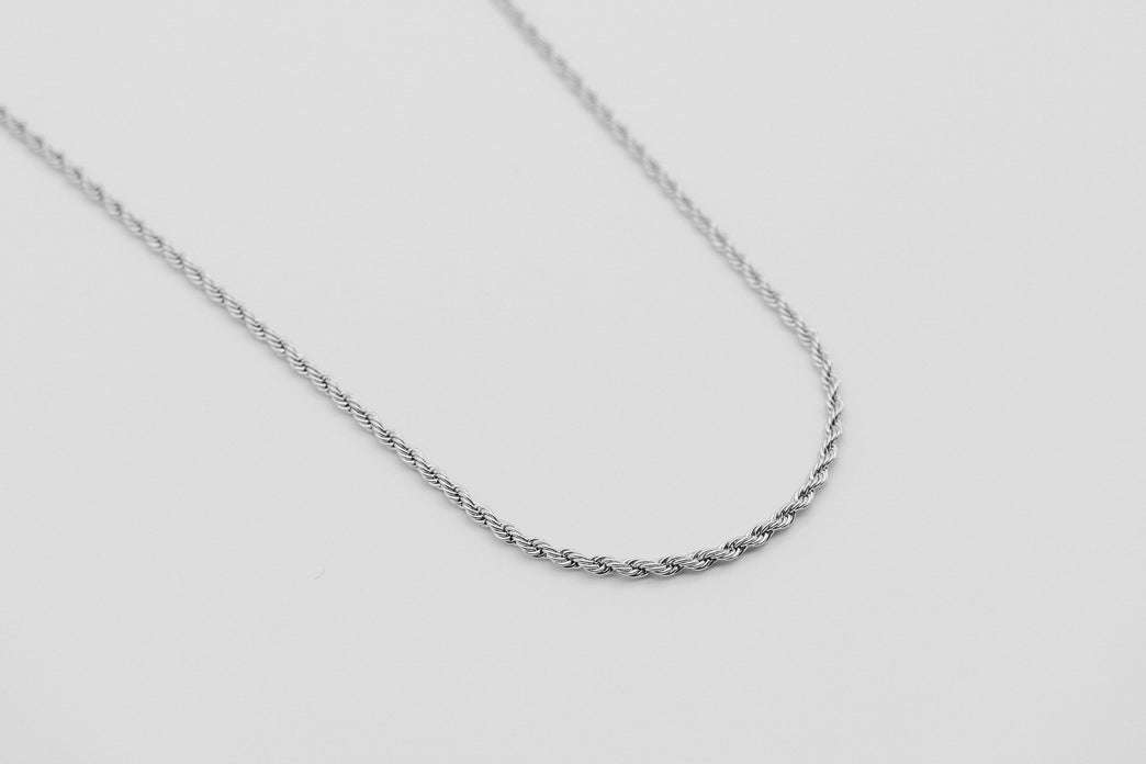 Rope Chain - Silver chain Midnight City Jewellery 