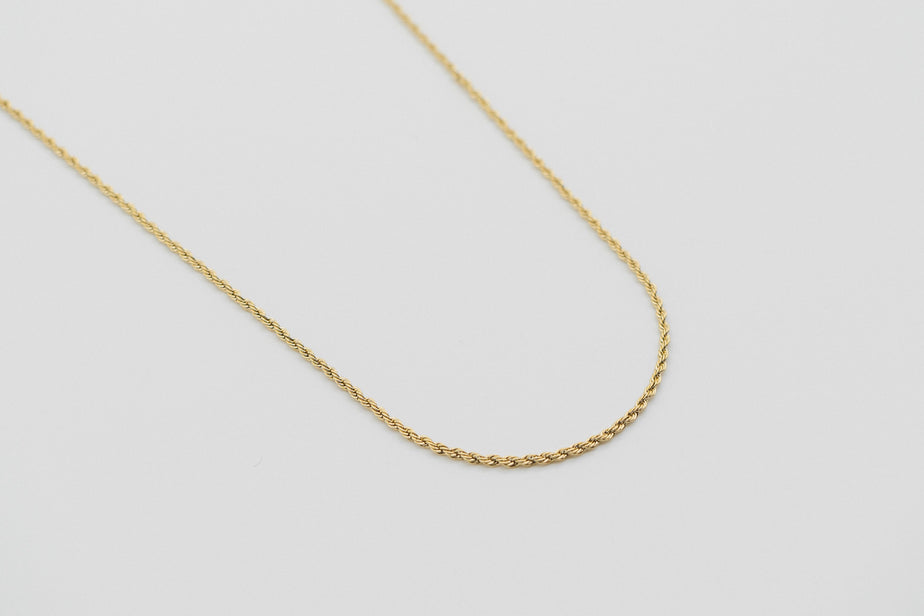 Rope Chain - Gold chain Midnight City Jewellery 