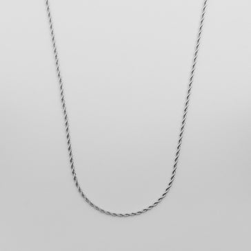 Rope Chain - Silver chain Midnight City Jewellery 