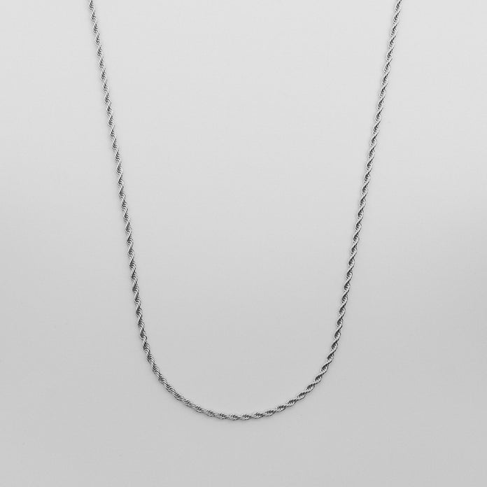Rope Chain - Silver chain Midnight City Jewellery 