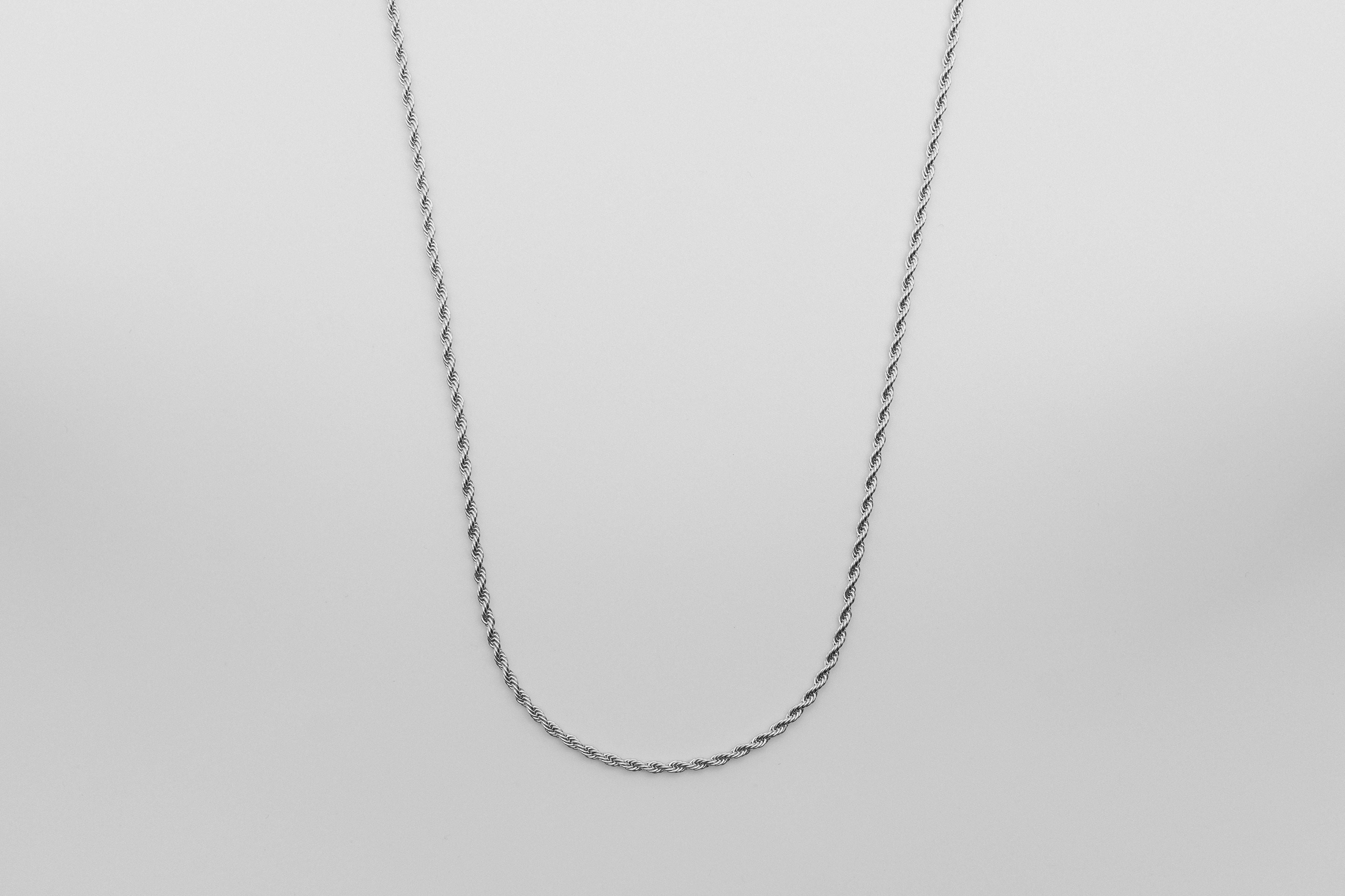 Rope Chain - Silver chain Midnight City Jewellery 