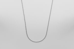 Rope Chain - Silver chain Midnight City Jewellery 