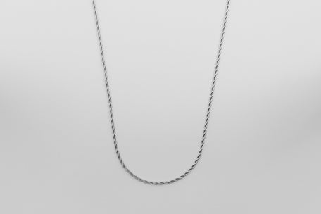 Rope Chain - Silver chain Midnight City Jewellery 