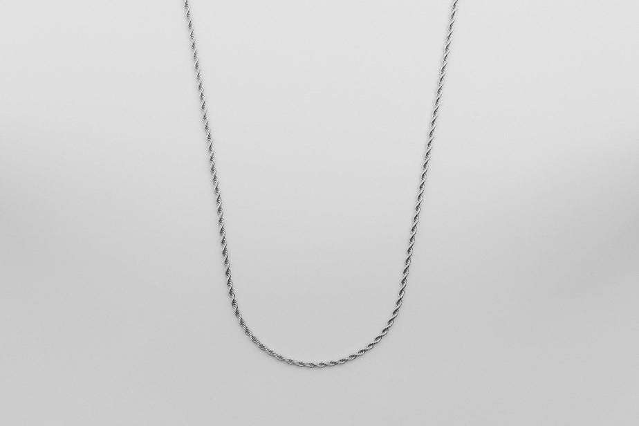 Rope Chain - Silver chain Midnight City Jewellery 