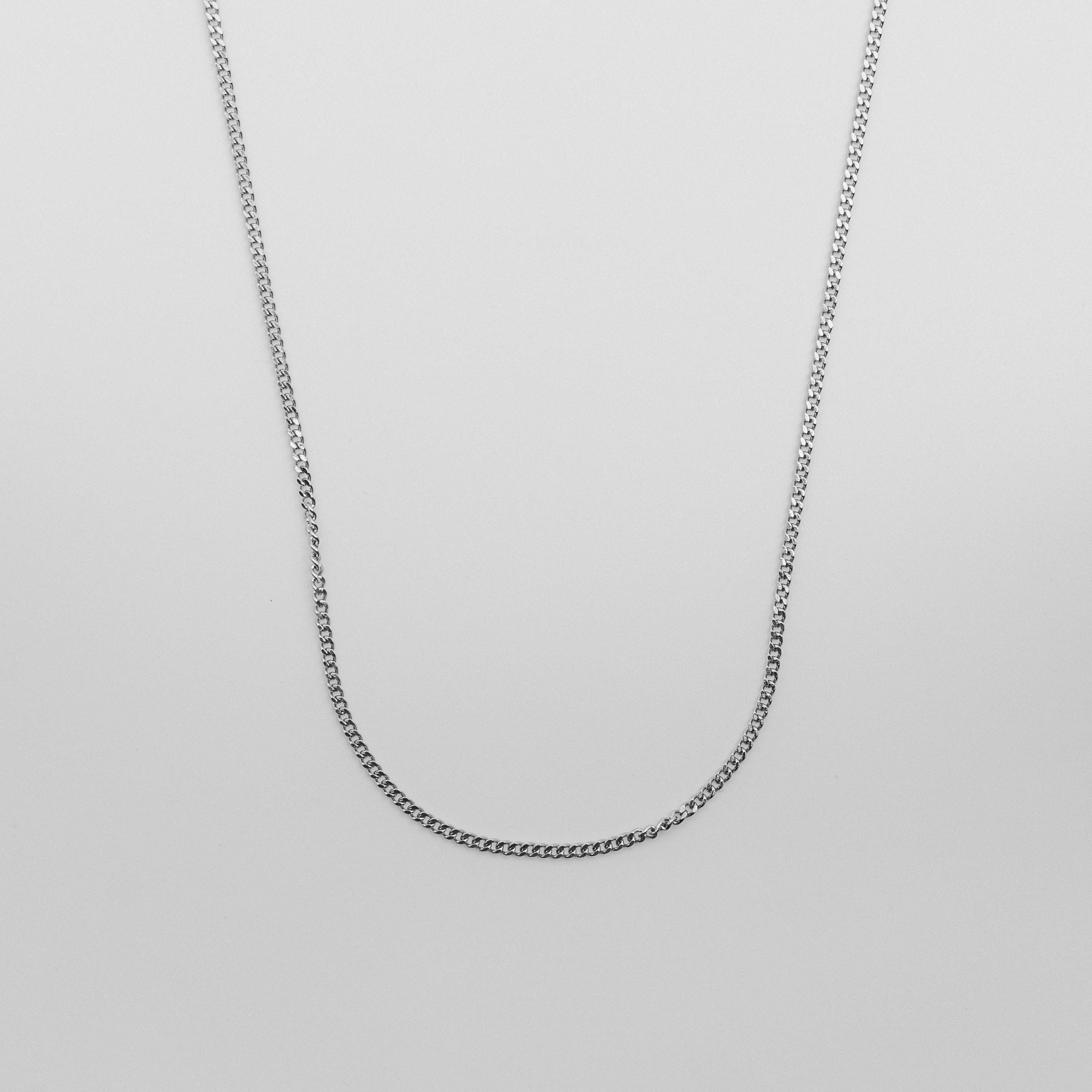 Curb Chain - Silver | Connell's Chain chain Midnight City Jewellery 