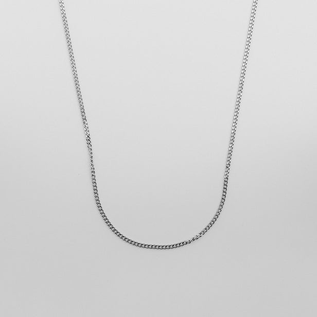 Curb Chain - Silver | Connell's Chain chain Midnight City Jewellery 
