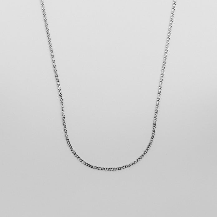 Curb Chain - Silver | Connell's Chain chain Midnight City Jewellery 