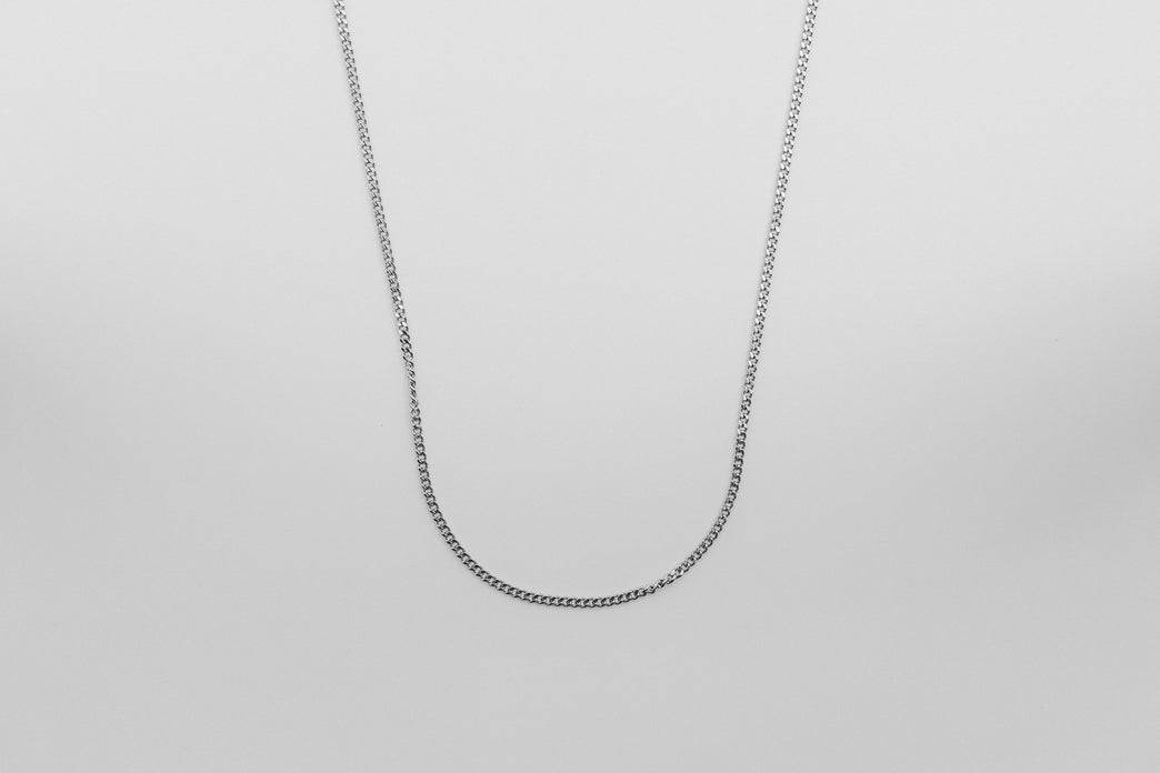 Curb Chain - Silver | Connell's Chain chain Midnight City Jewellery 
