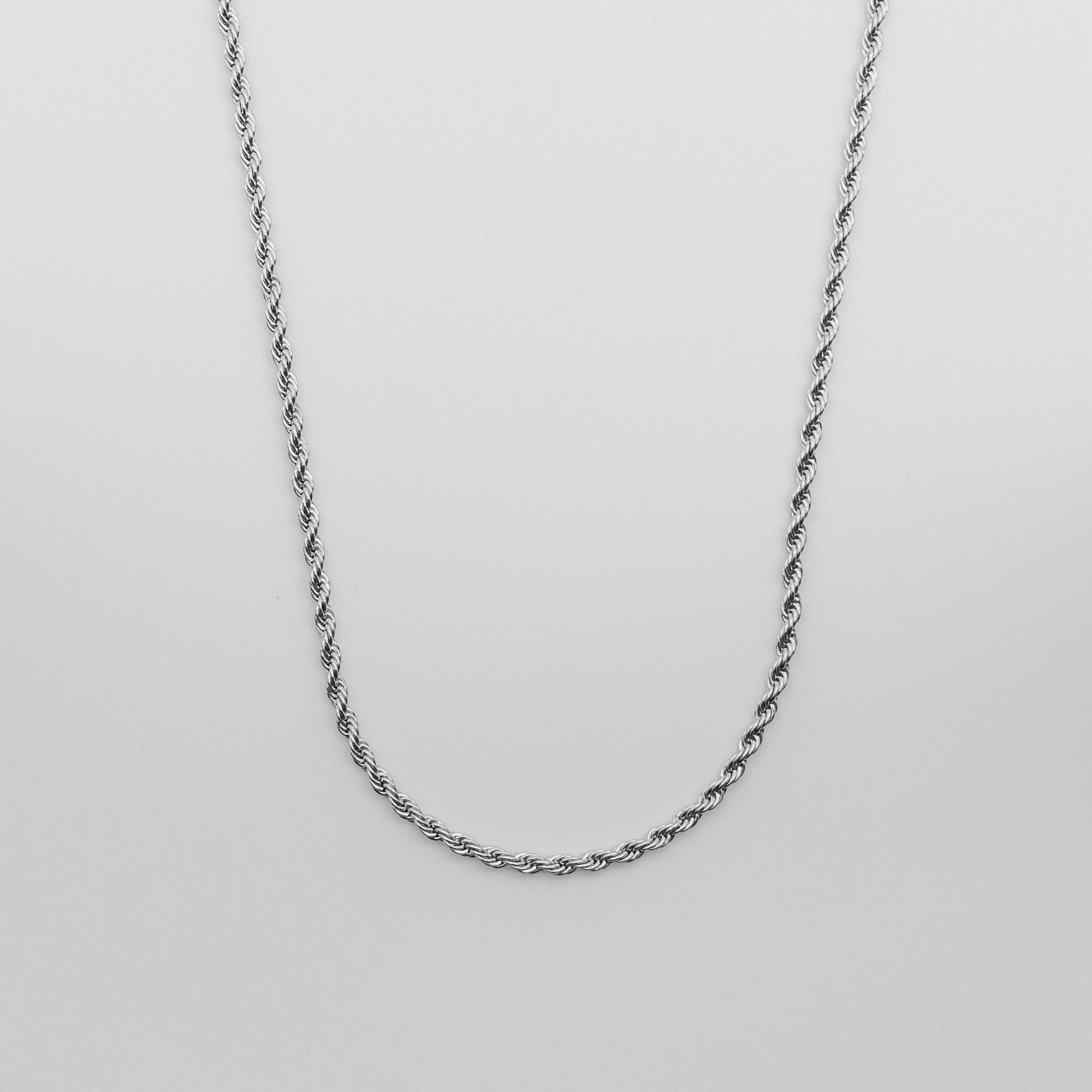 Rope Chain - Silver chain Midnight City Jewellery 