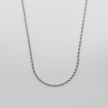 Rope Chain - Silver chain Midnight City Jewellery 