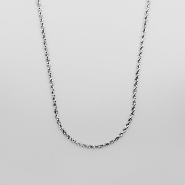 Rope Chain - Silver chain Midnight City Jewellery 
