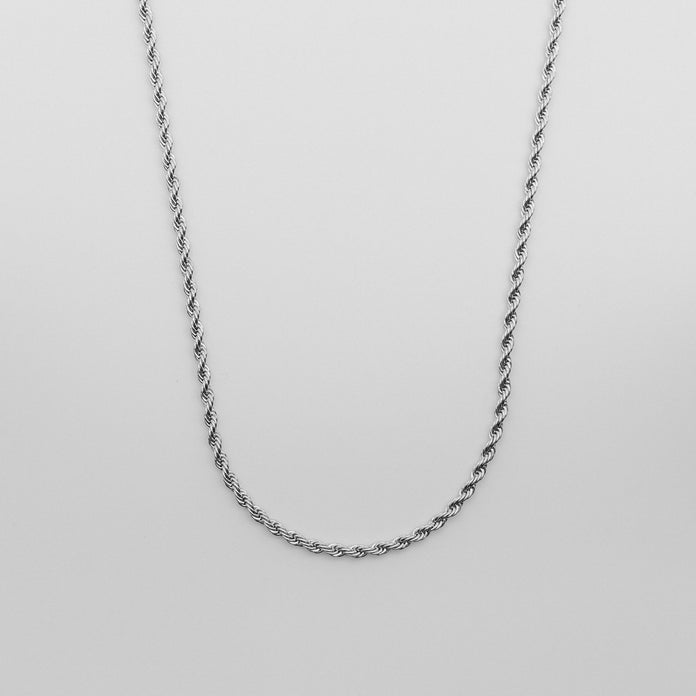 Rope Chain - Silver chain Midnight City Jewellery 