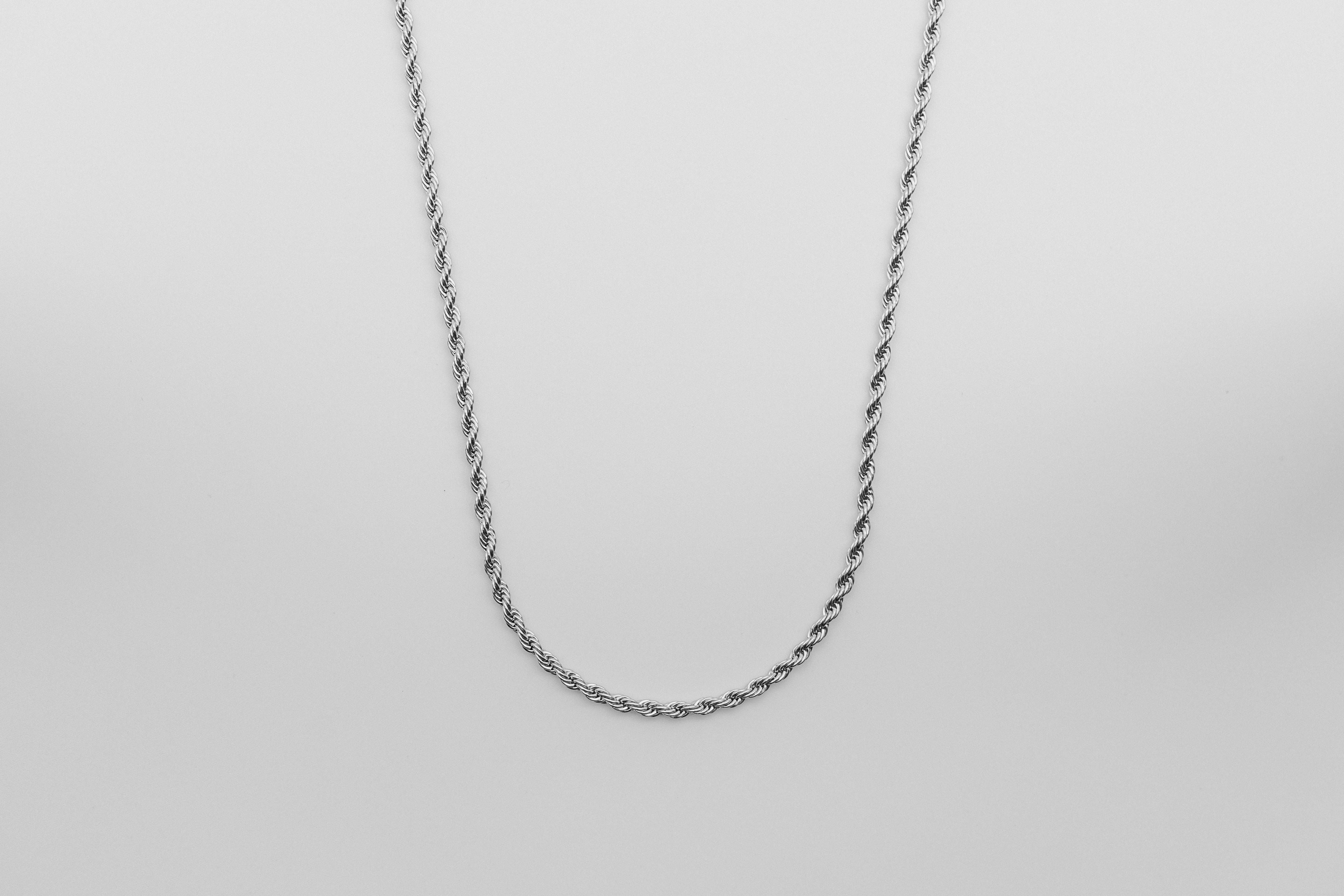 Rope Chain - Silver chain Midnight City Jewellery 