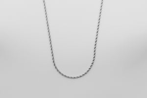 Rope Chain - Silver chain Midnight City Jewellery 