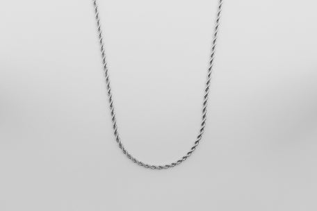 Rope Chain - Silver chain Midnight City Jewellery 